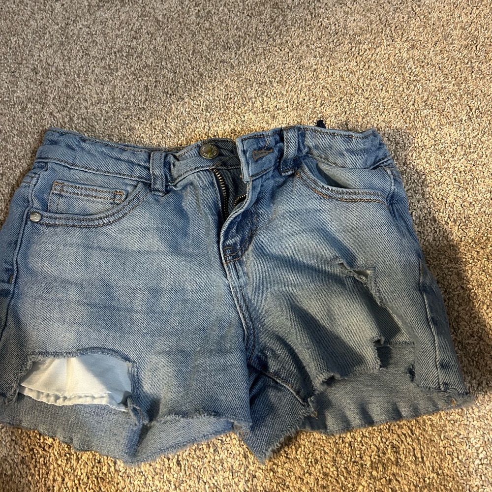 art class Blue Jean Shorts Casual Summer Style